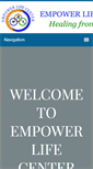 Mobile Screenshot of empowerlifecenter.com